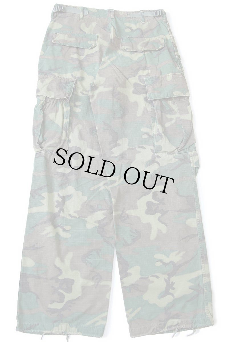 画像3: 60s 米軍 U.S.ARMY ERDL グリーンリーフカモ ジャングルファティーグパンツ S-R (3)