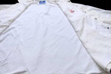 画像5: 90s USA製 Championチャンピオン VIRGINIA TECH 刺繍 ナイロン コーチジャケット 白 L (5)
