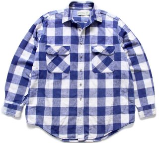 Lee フランネルネルシャツ 青黒チェック 20%OFFUSED「Lee」チェック
