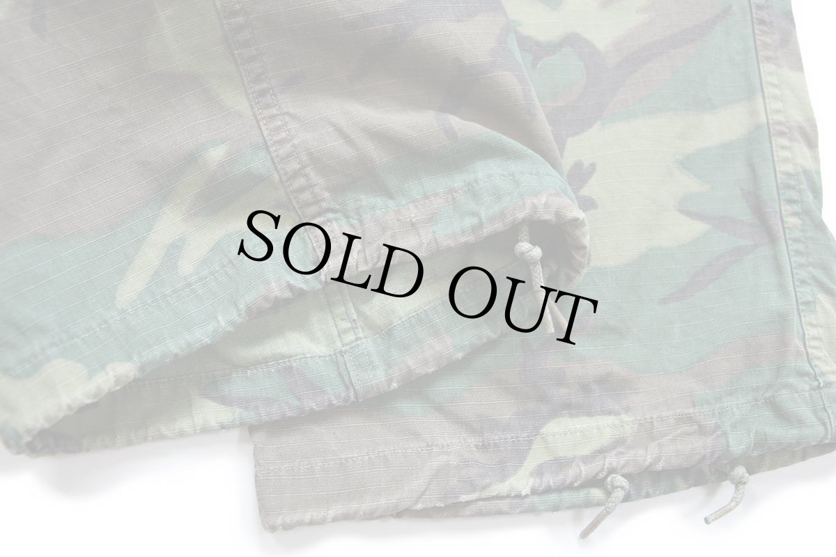 画像7: 60s 米軍 U.S.ARMY ERDL グリーンリーフカモ ジャングルファティーグパンツ S-R (7)