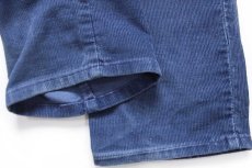 画像8: 90s USA製 Levi'sリーバイス 910 コーデュロイパンツ ネイビー 9 MED (8)