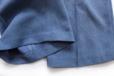 画像8: 80s Levi'sリーバイス Action Slacks STA-PRESTスタプレ スラックス ポリエステルパンツ 杢ブルーグレー W32 (8)