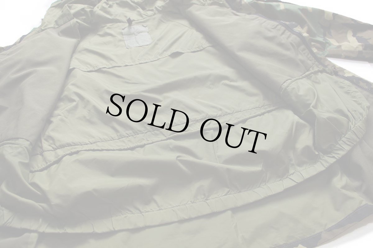 画像5: 90s 米軍 U.S.ARMY ECWCS GEN1 ペンキ飛び ウッドランドカモ GORE-TEXゴアテックスパーカー M-L (5)