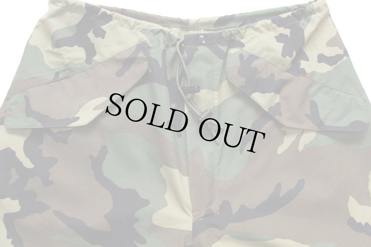 画像4: 00s 米軍 U.S.ARMY ECWCS GEN1 ウッドランドカモ GORE-TEXゴアテックス ナイロン オーバーパンツ★01 (4)