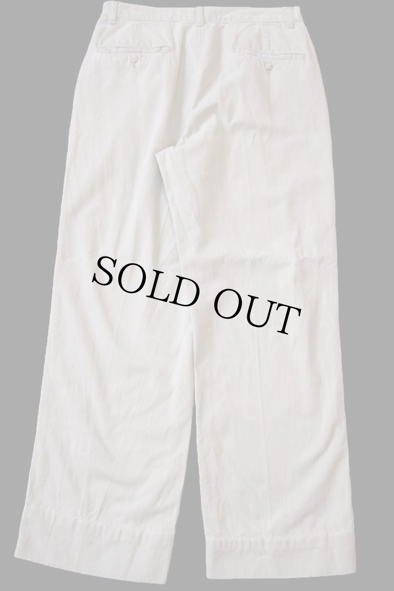 画像3: 80s USA製 ポロ ラルフローレン ツータック コットン チノパン カーキ W31 (3)