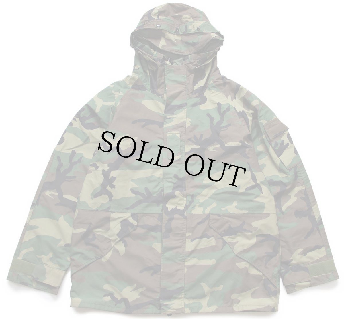 画像1: 00s 米軍 U.S.ARMY ECWCS GEN1 ウッドランドカモ GORE-TEXゴアテックスパーカー L-L (1)