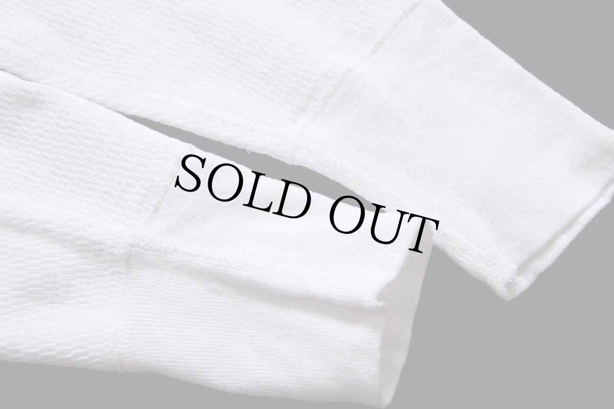 画像7: 70s WEST コットン サーマルシャツ ナチュラル L (7)