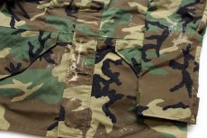 画像6: 90s 米軍 U.S.ARMY ECWCS GEN1 ペンキ飛び ウッドランドカモ GORE-TEXゴアテックスパーカー M-L (6)