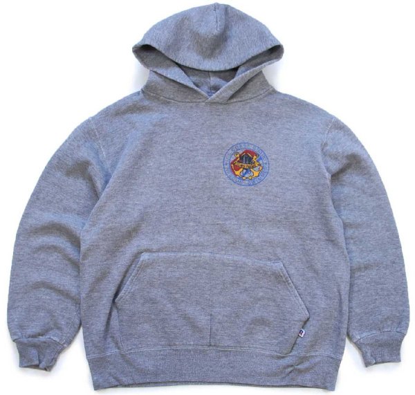 RUSSELUNO ラッセルノ スウェット パーカー グレー ６　XL相当 RUSSELUNO ラッセルノ ×Punk Drunkers 裏起毛 スウェット