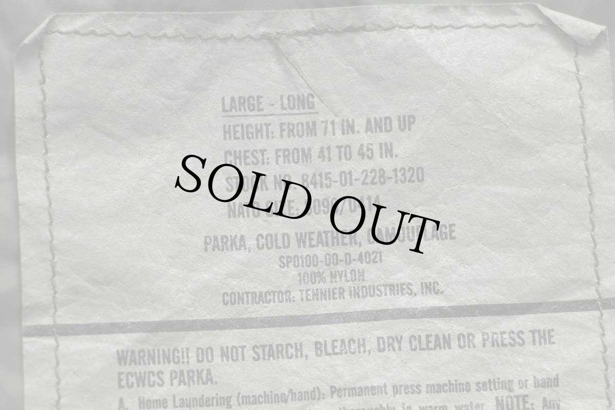 画像4: 00s 米軍 U.S.ARMY ECWCS GEN1 ウッドランドカモ GORE-TEXゴアテックスパーカー L-L (4)