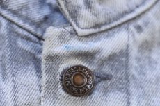 画像6: 80s USA製 Levi'sリーバイス 70507 ケミカルウォッシュ グレー デニムジャケット 4ポケット L★アシッド (6)