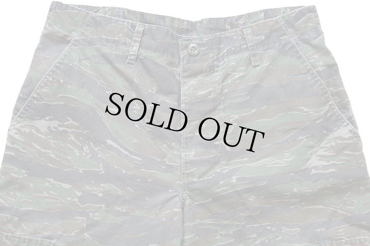 画像4: 90s USA製 タイガーカモ BDU コットン カーゴパンツ M-R (4)