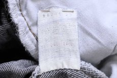 画像7: 90s USA製 Levi'sリーバイス 501 先染め ブラック デニムパンツ W34 L34 (7)