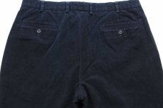 画像5: Brooks Brothersブルックスブラザーズ HUDSON コットン モールスキン パンツ 黒 W38 (5)