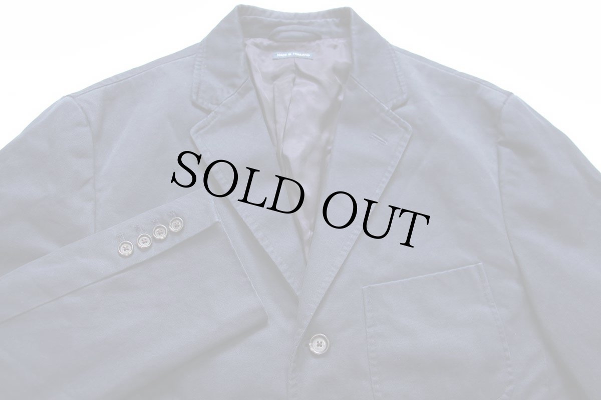 画像3: 00s ポロ ラルフローレン 3つボタン コットンツイル テーラードジャケット 紺 L★ブレザー (3)