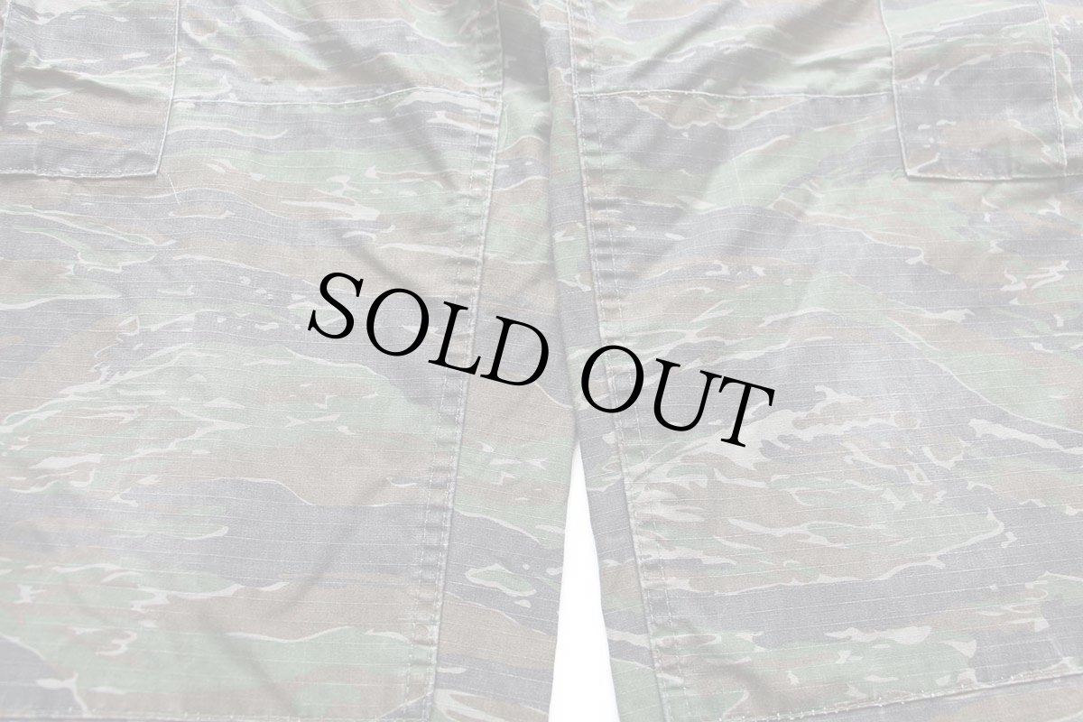 画像7: 90s USA製 タイガーカモ BDU コットン カーゴパンツ M-R (7)