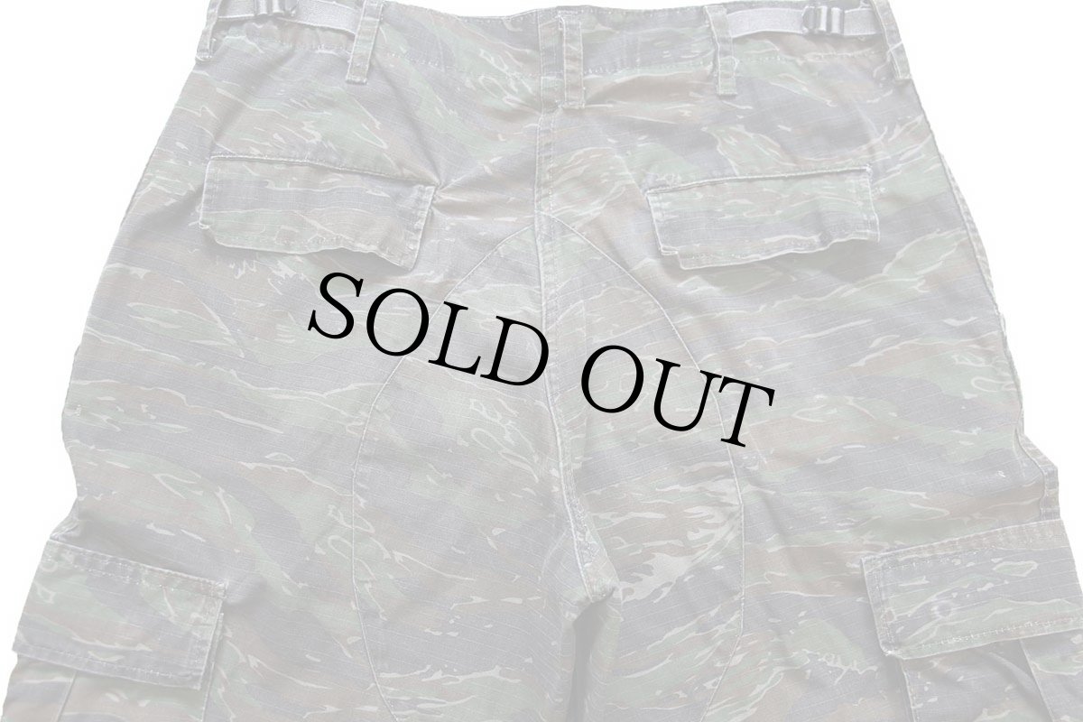 画像5: 90s USA製 タイガーカモ BDU コットン カーゴパンツ M-R (5)