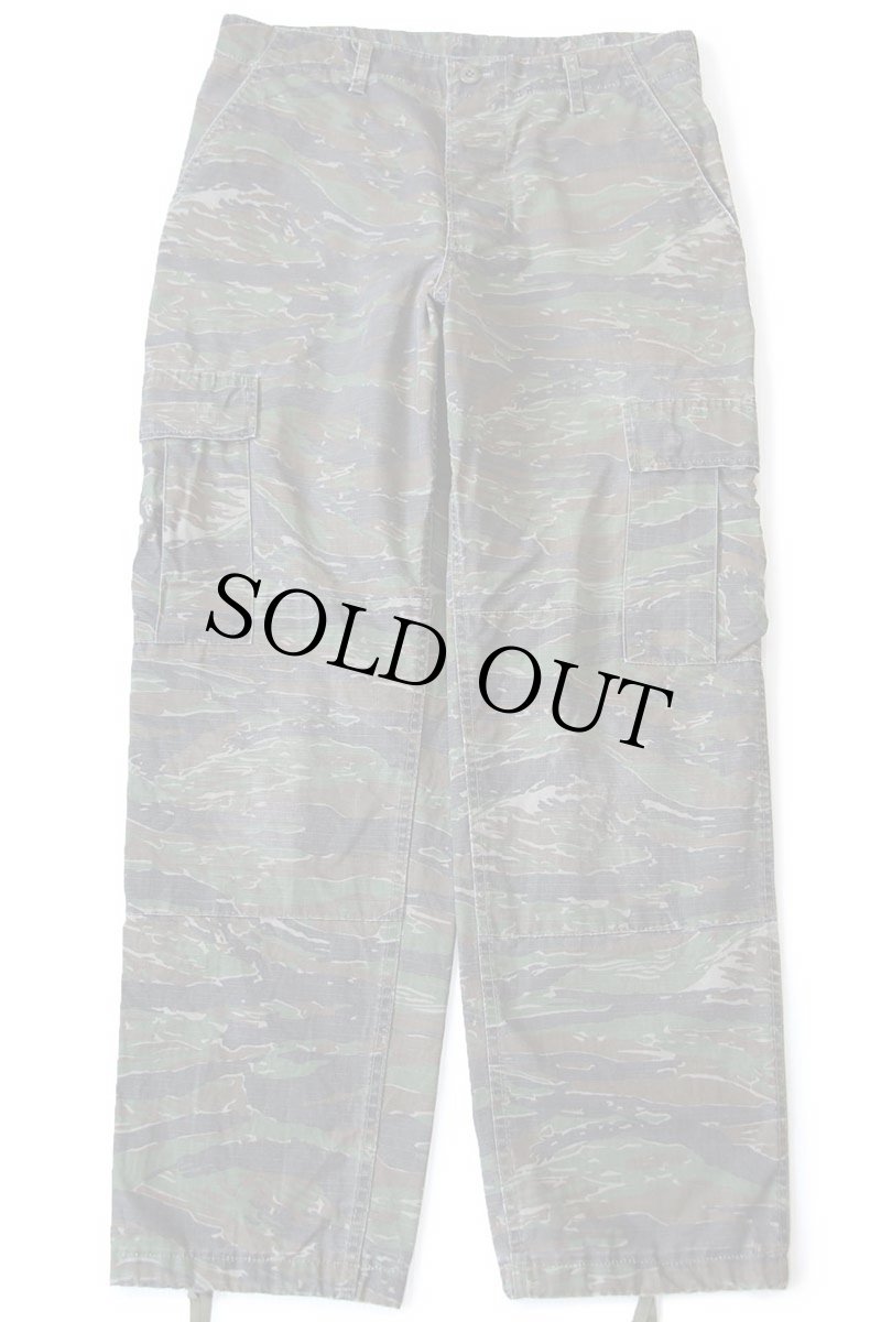 画像2: 90s USA製 タイガーカモ BDU コットン カーゴパンツ M-R (2)