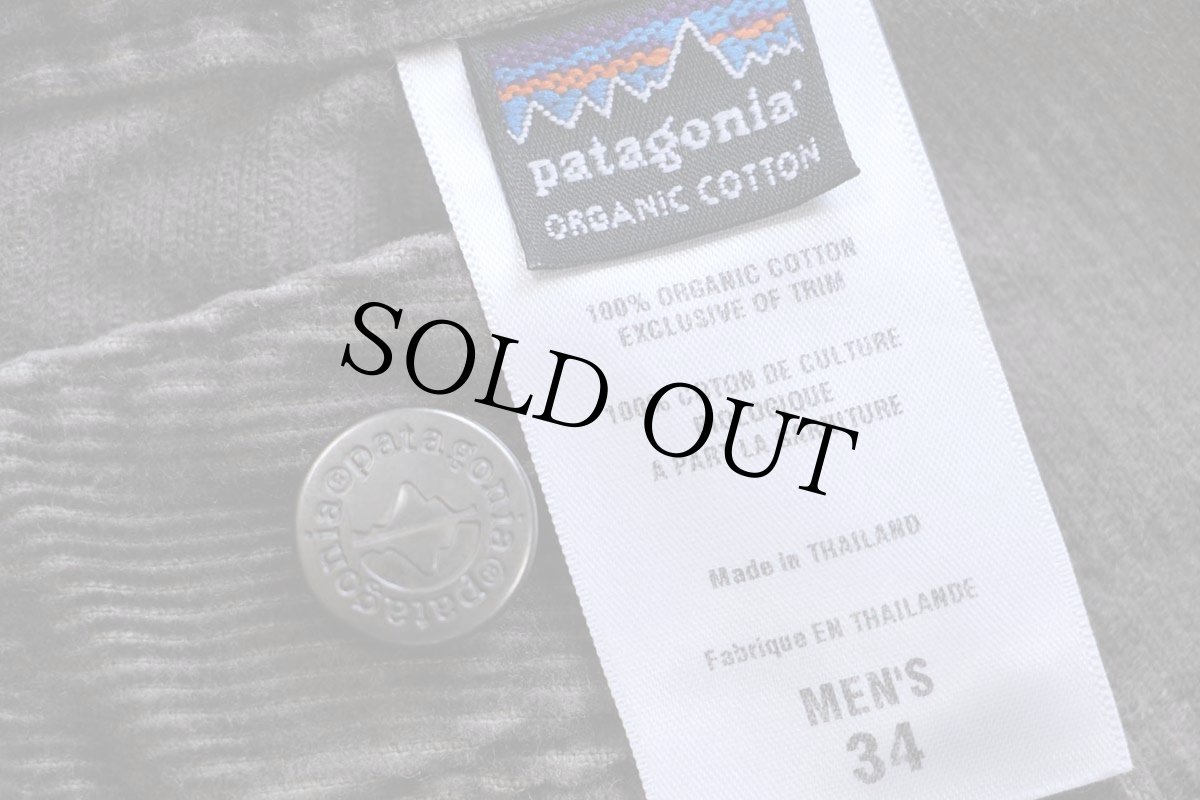 画像6: 00s patagoniaパタゴニア オーガニックコットン コーデュロイパンツ ESP 焦げ茶 34 (6)