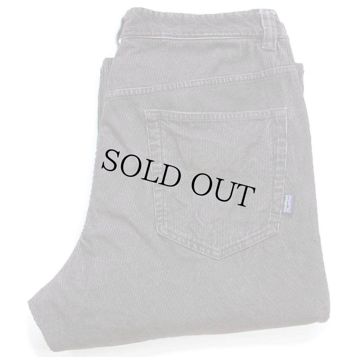 画像1: 00s patagoniaパタゴニア オーガニックコットン コーデュロイパンツ ESP 焦げ茶 34 (1)