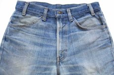 画像4: 70s USA製 Levi'sリーバイス 646 デニムパンツ ヒゲ W32 L31★ベルボトム フレア (4)