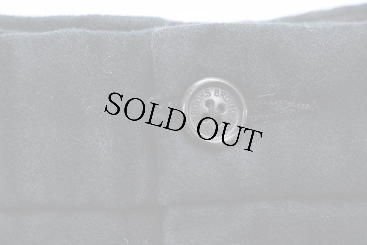 画像7: Brooks Brothersブルックスブラザーズ HUDSON コットン モールスキン パンツ 黒 W38 (7)