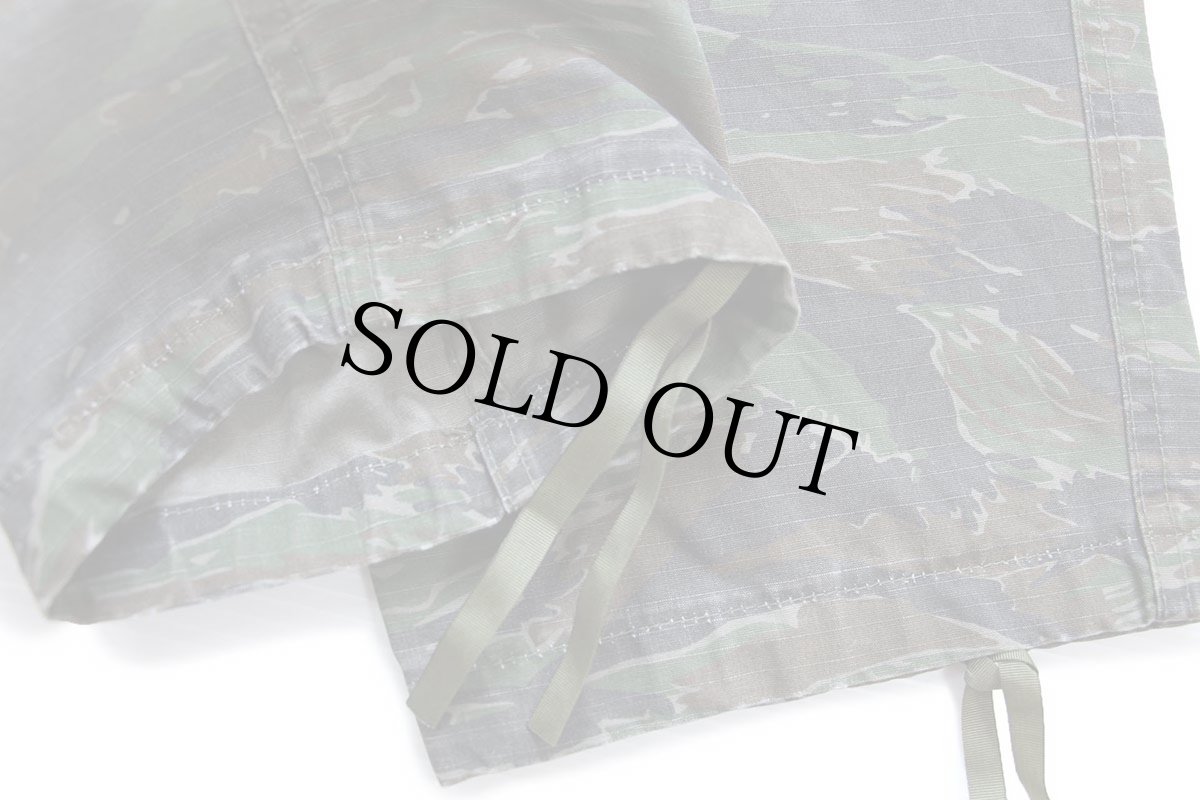 画像8: 90s USA製 タイガーカモ BDU コットン カーゴパンツ M-R (8)