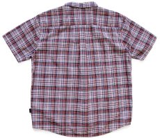 画像2: patagoniaパタゴニア Fezzman Shirt マドラスチェック 半袖 オーガニックコットン混 シャツ L (2)