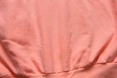 画像6: 80s USA製 cottontops KEY WEST ひび割れプリント コットン スウェット サーモンピンク L (6)