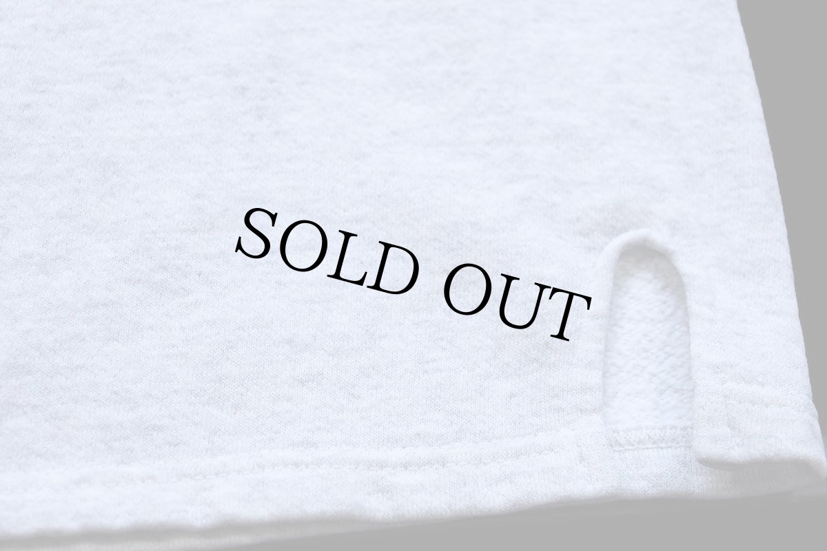 画像5: 90s USA製 PRO SPIRIT 無地 タートルネック スウェット 杢ライトグレー L★ブランク (5)