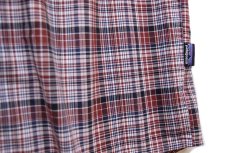 画像5: patagoniaパタゴニア Fezzman Shirt マドラスチェック 半袖 オーガニックコットン混 シャツ L (5)