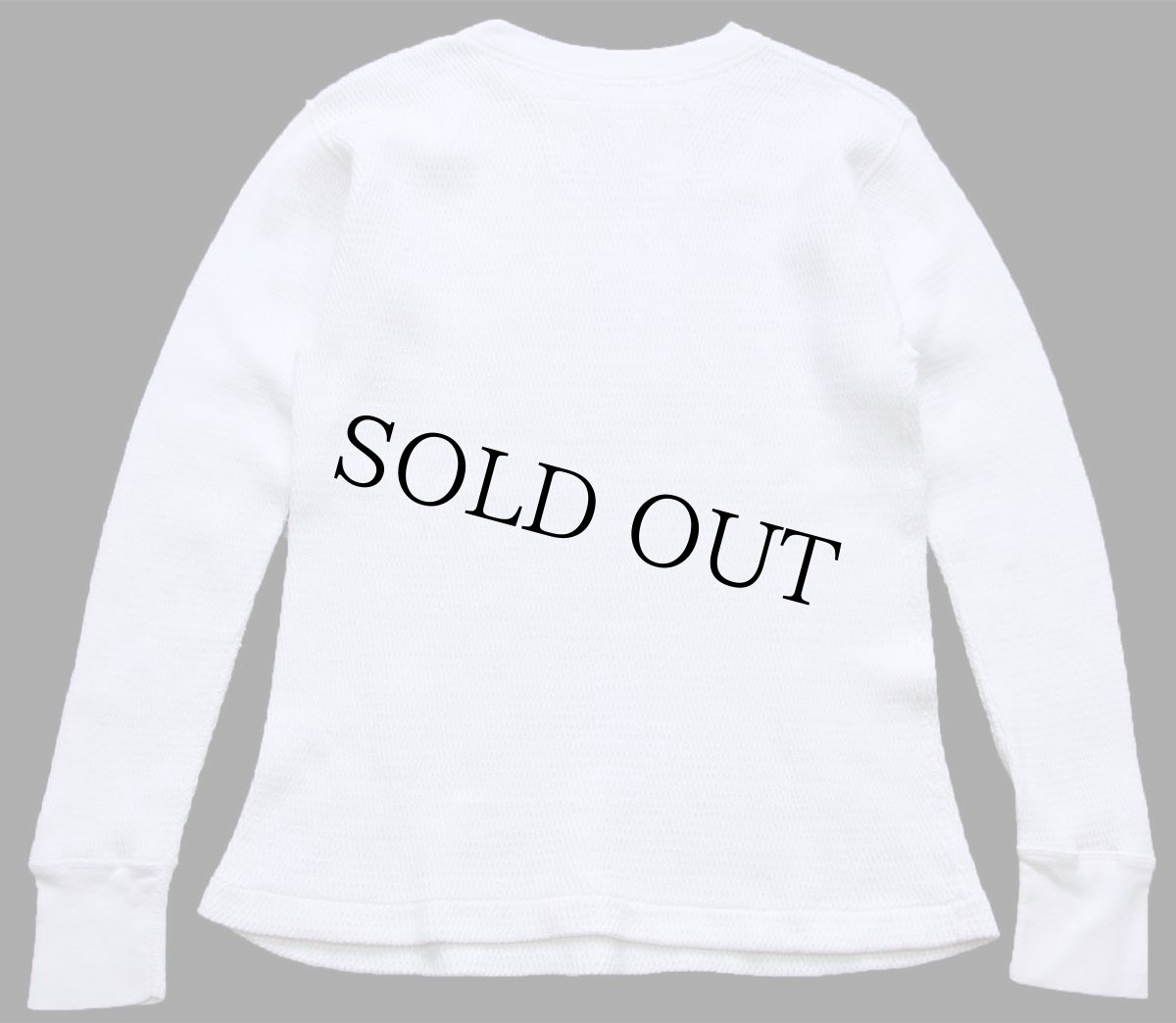 画像3: 60s 米軍 コットン サーマルシャツ ナチュラル M (3)