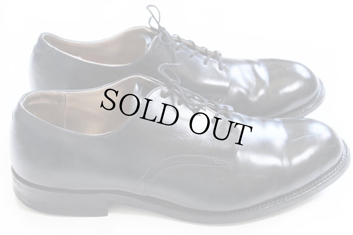 画像3: 80s 米軍 サービスシューズ レザーシューズ 黒 10W★革靴 (3)