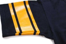 画像7: 70s USA製 Championチャンピオン IOWA 80 ナンバリング コットン フットボールTシャツ 黒 L (7)