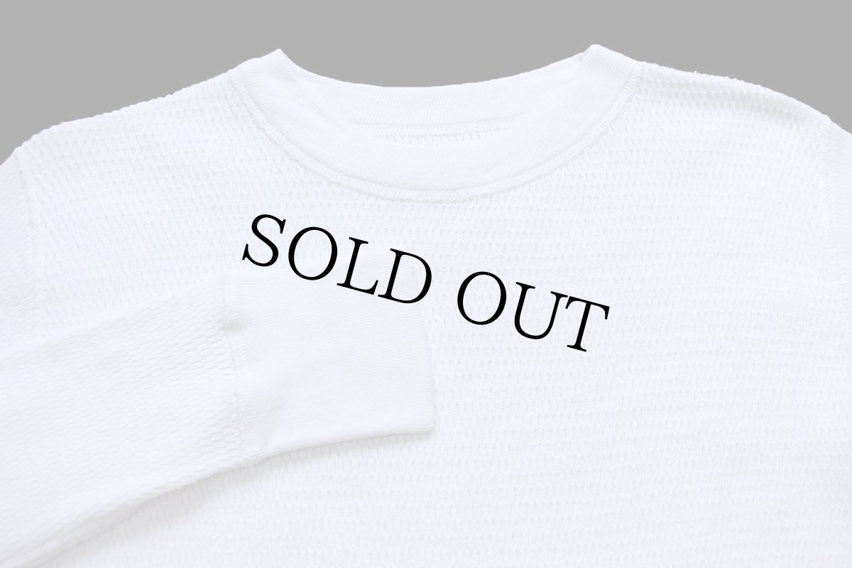 画像4: 60s 米軍 コットン サーマルシャツ ナチュラル M (4)