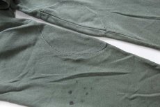 画像6: 60s CHAMPIONチャンピオン タタキタグ 12 ナンバリング コットン フットボールTシャツ グリーン フェード M (6)