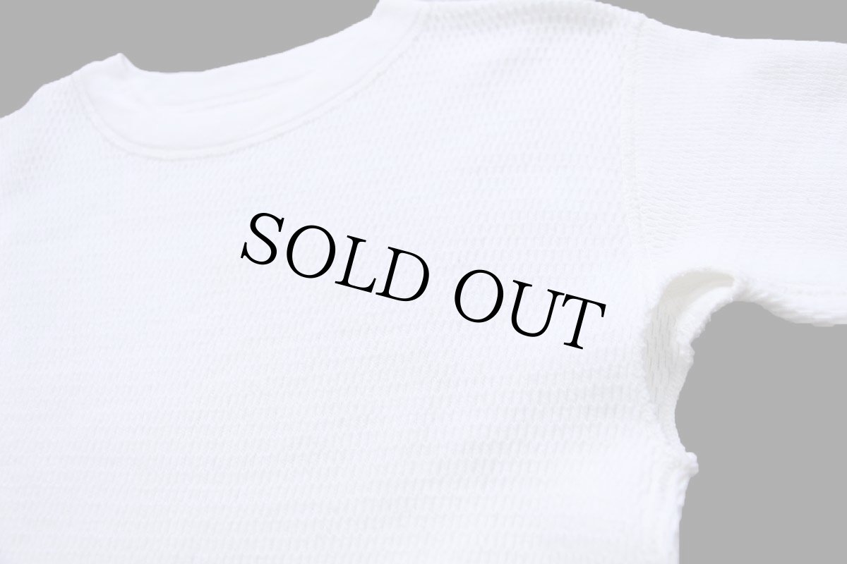 画像6: 60s 米軍 コットン サーマルシャツ ナチュラル M (6)