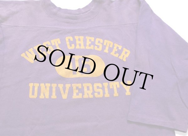 80s USA製 Championチャンピオン WEST CHESTER 三段カプセル ひび割れ