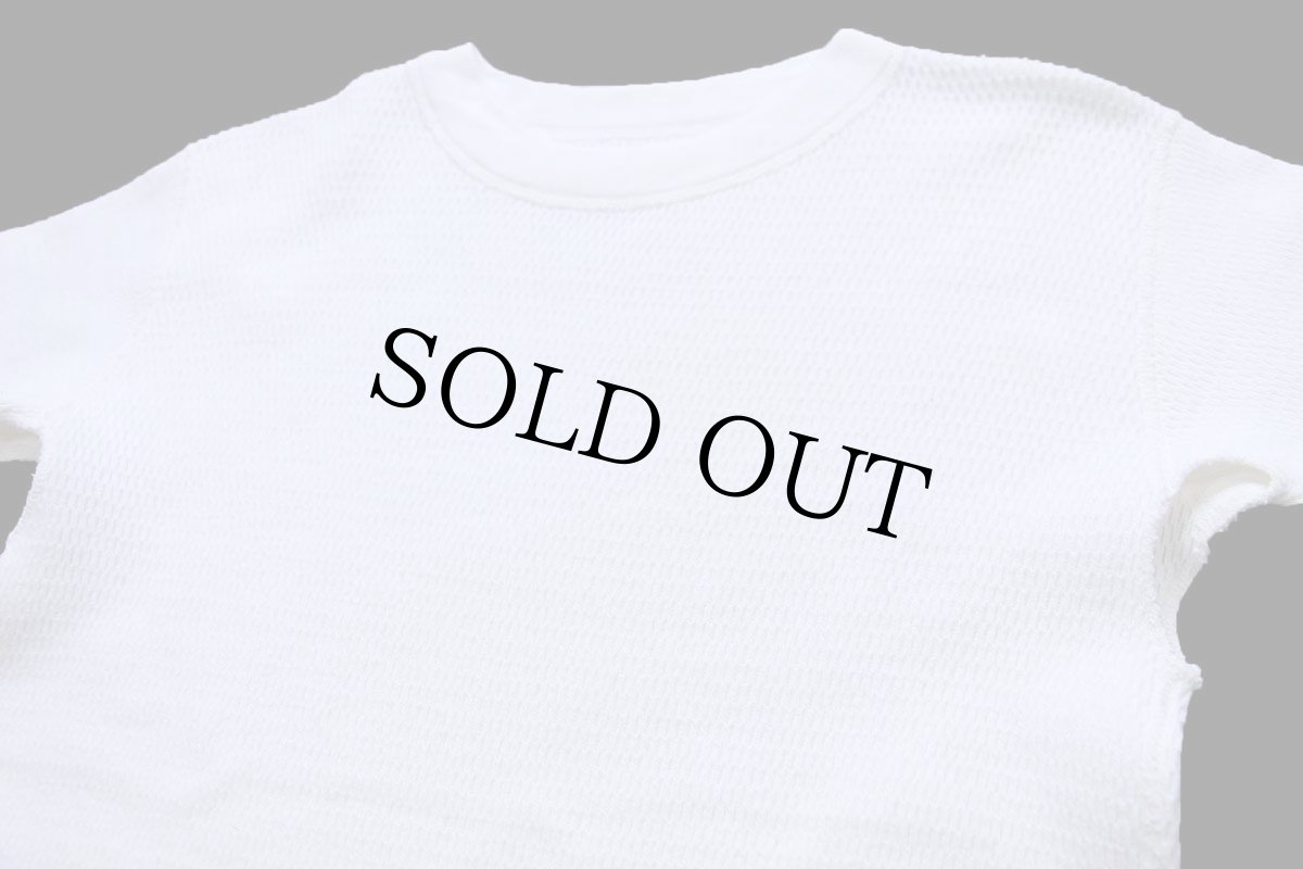 画像5: 60s 米軍 コットン サーマルシャツ ナチュラル M (5)