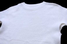 画像5: 60s 米軍 コットン サーマルシャツ ナチュラル M (5)