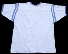 画像2: 60s USA製 MASON ZETA BETA TAU フラタニティ コットン アスレチックTシャツ 白 XL (2)