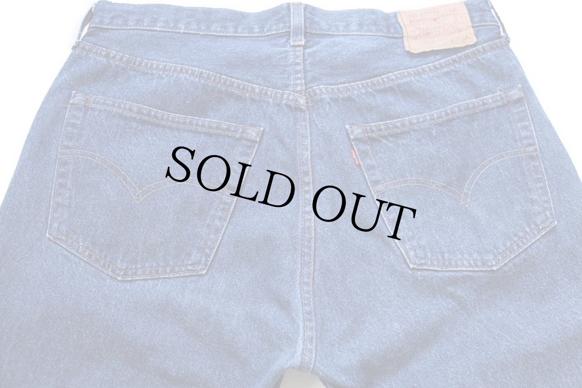 画像5: 80s USA製 Levi'sリーバイス 501 黒カン デニムパンツ W38 (5)