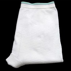 画像1: 80s Hanes サーマルパンツ ナチュラル L (1)