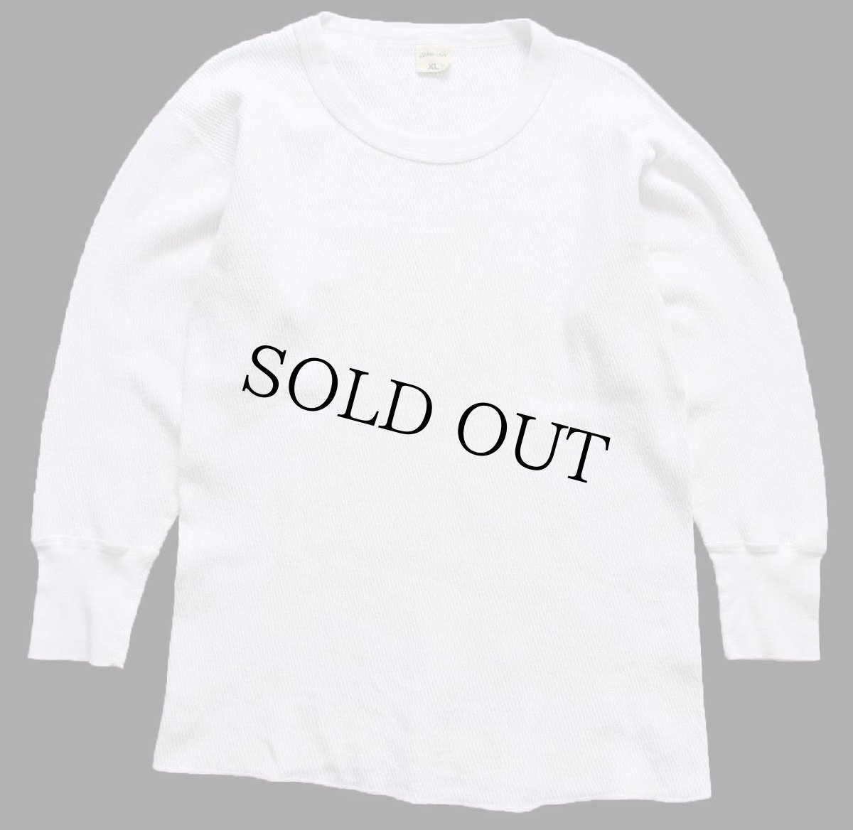 画像2: 90s USA製 STJOHN'SBAY コットン サーマルシャツ ナチュラル XL (2)