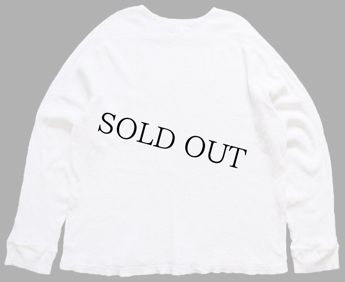 画像3: 00s ポロ ラルフローレン コットン サーマルシャツ ナチュラル XXL★特大 (3)