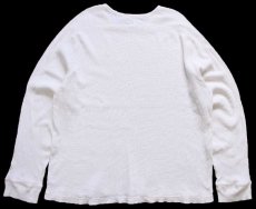 画像3: 00s ポロ ラルフローレン コットン サーマルシャツ ナチュラル XXL★特大 (3)