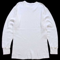 画像3: 90s USA製 High Sierra コットン サーマルシャツ ナチュラル XL (3)