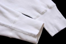 画像6: 90s USA製 STJOHN'SBAY コットン サーマルシャツ ナチュラル XL (6)