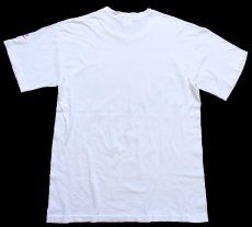 画像3: 90s USA製 NIKEナイキ FLIGHT ロゴ コットンTシャツ 白 L (3)