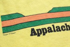 画像5: 80s USA製 Appalachia Service Project コットンTシャツ 黄 XL (5)